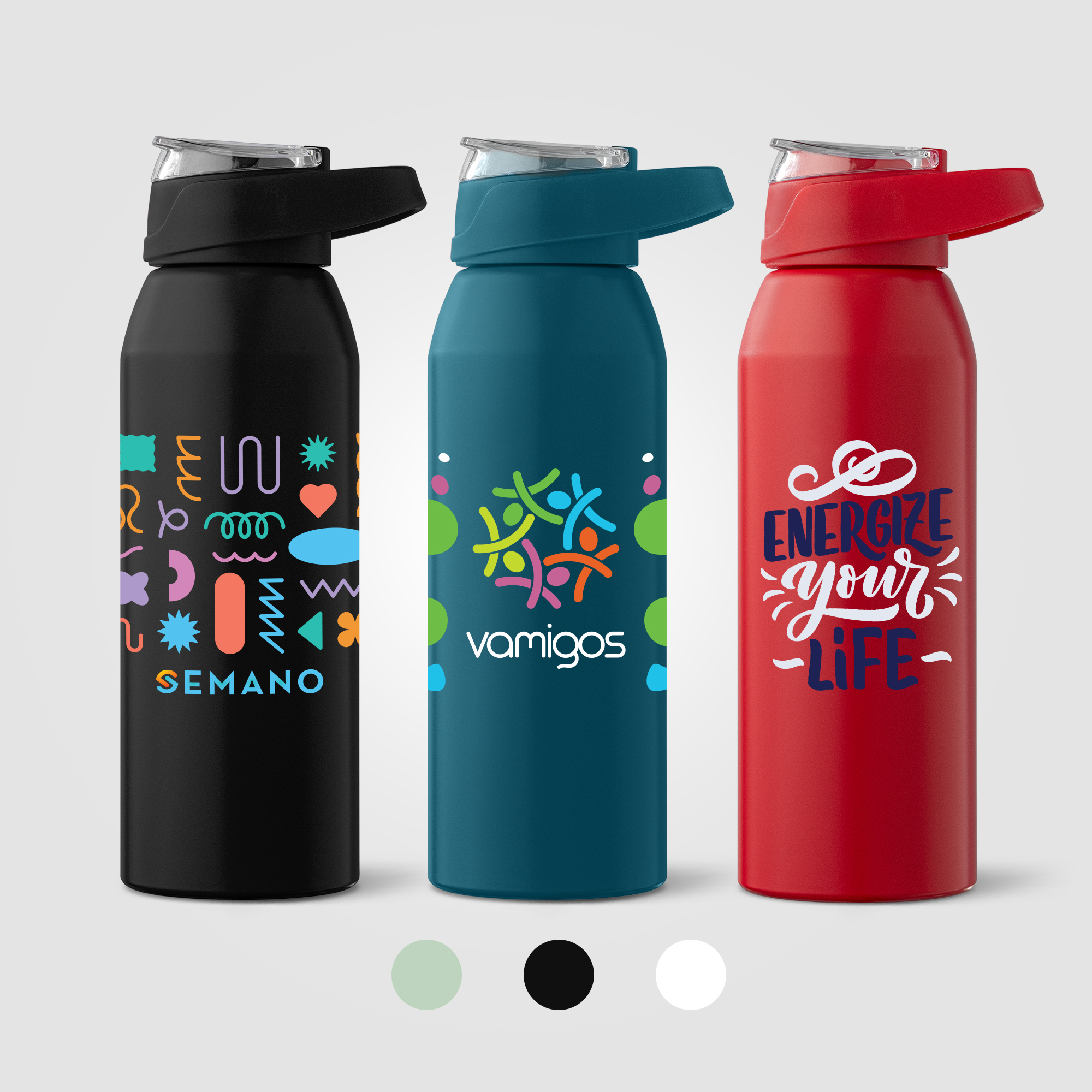 Lyse Recycled Stainless Steel Sport Bottle - 24 oz. 5