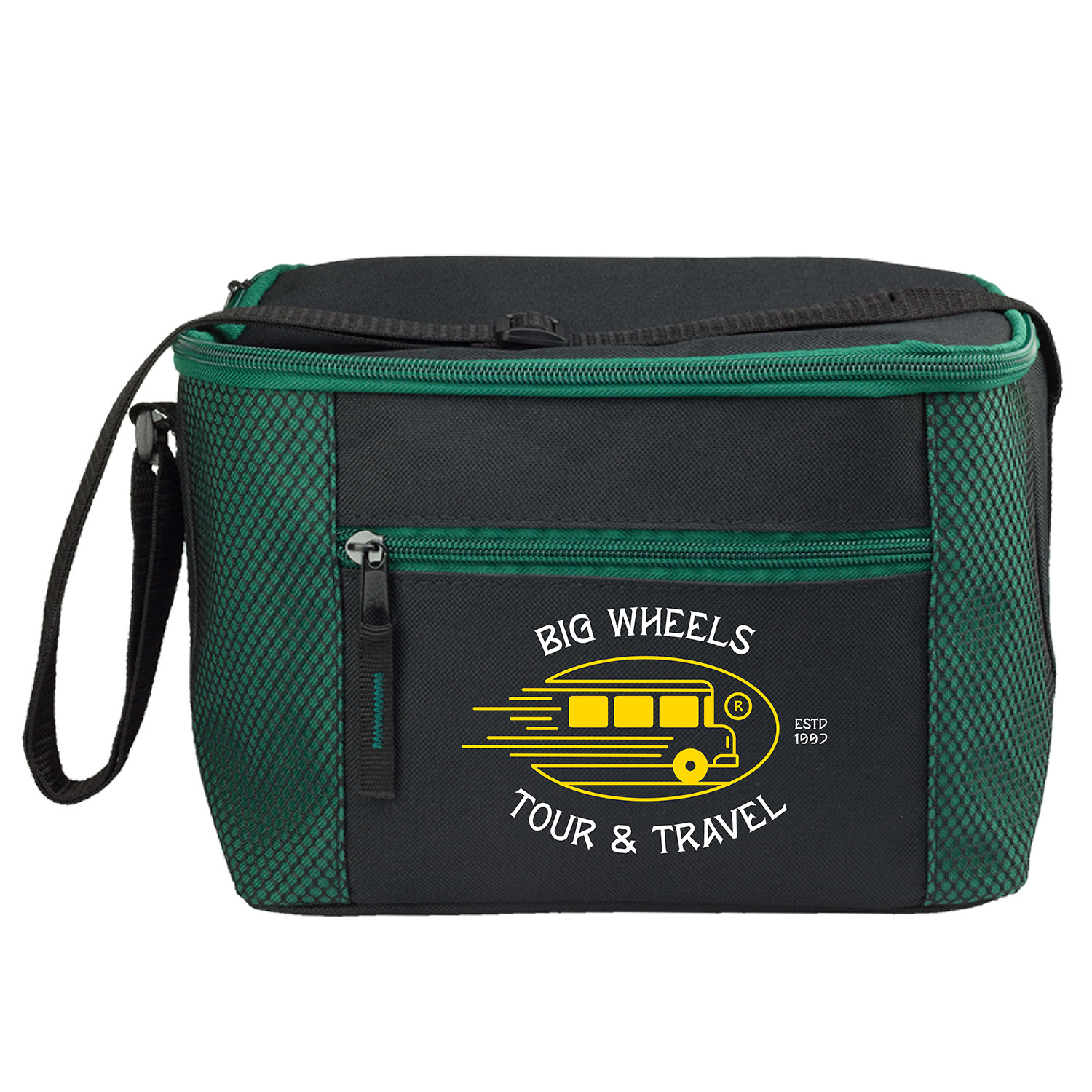 Yuma Aluminum Foil Insulated Lunch Bag (2 Color Imprint) 2
