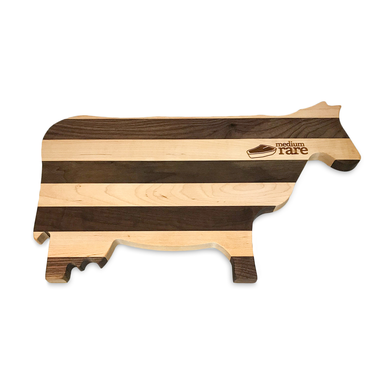 Wood Cutting Board - Cow 6