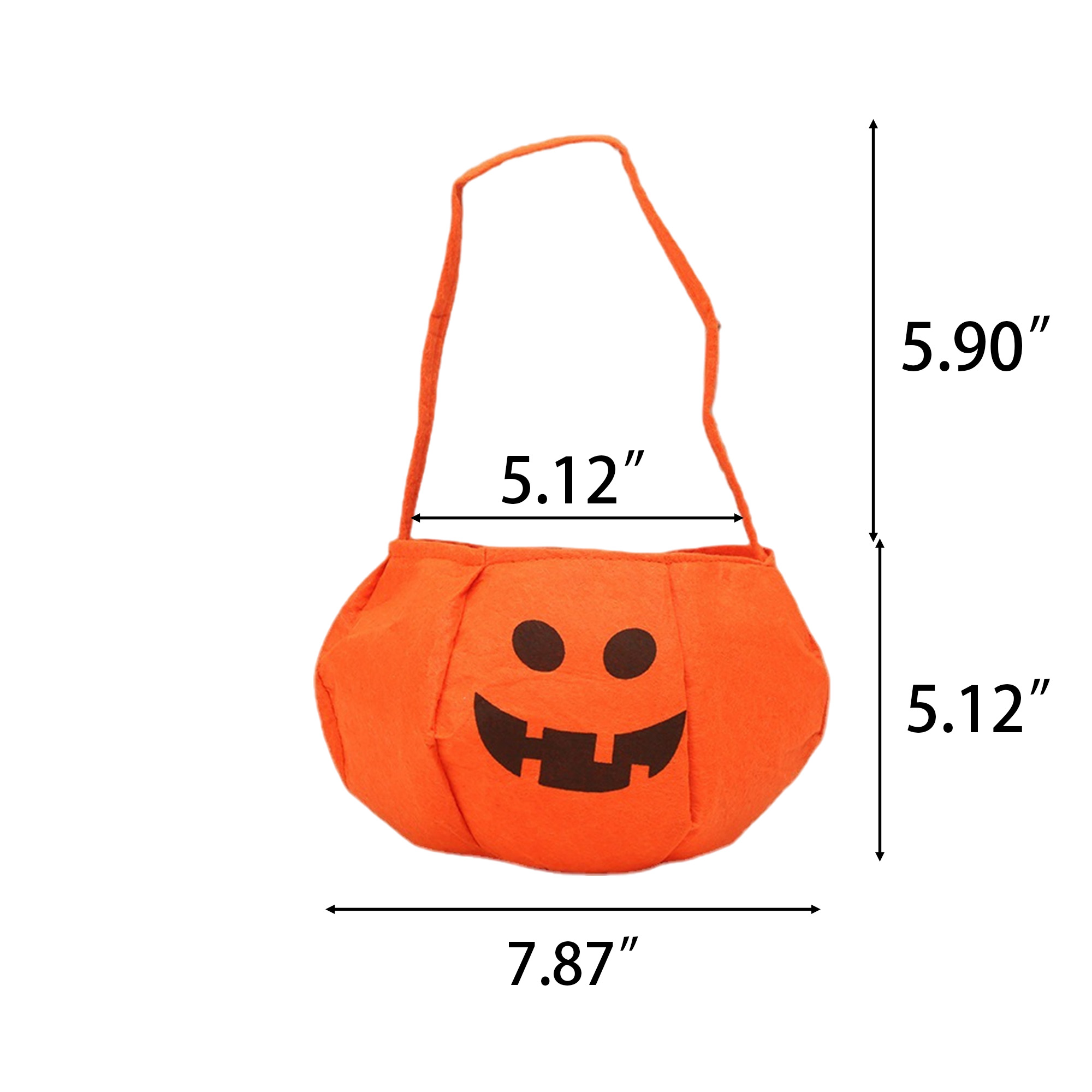 Halloween Non-Woven Pumpkin Treat Bag 6