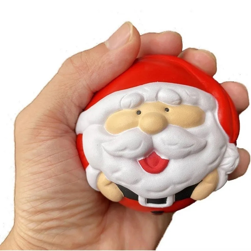 Prime Line Holiday Christmas Santa Shape Stress Ball 7