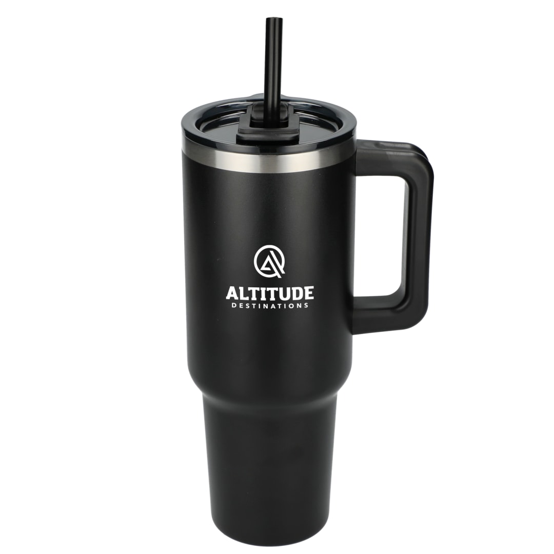 Pinnacle Recycled Travel Tumbler with Straw 40oz 317