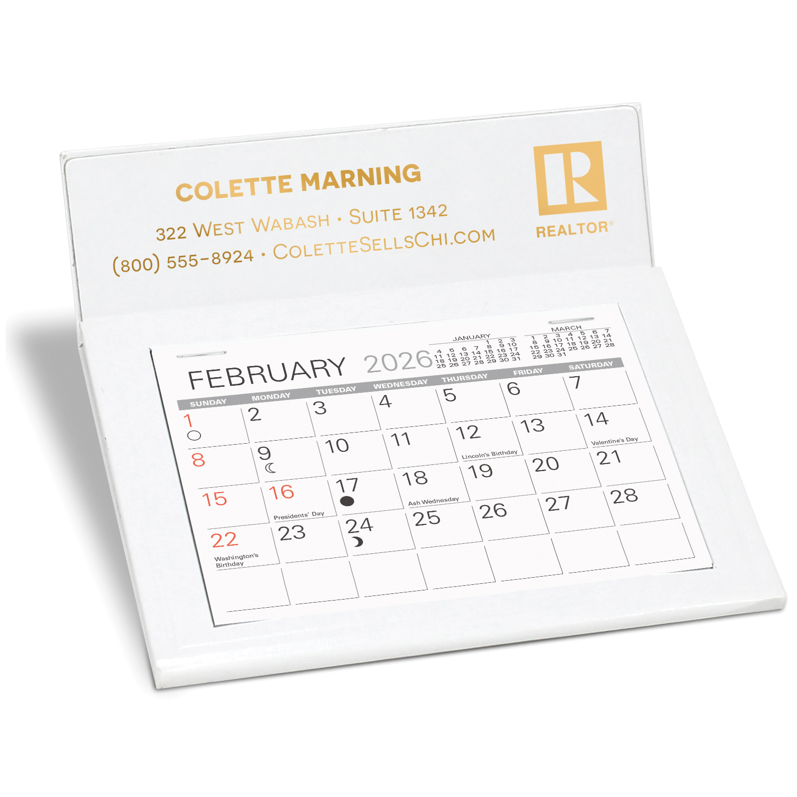 Genoa Desk Calendar 3