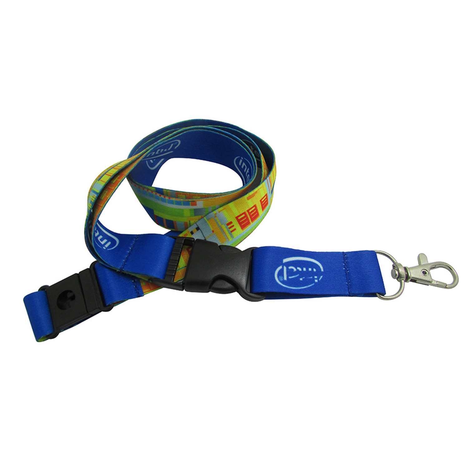 Buckle Release Woven Lanyard 3