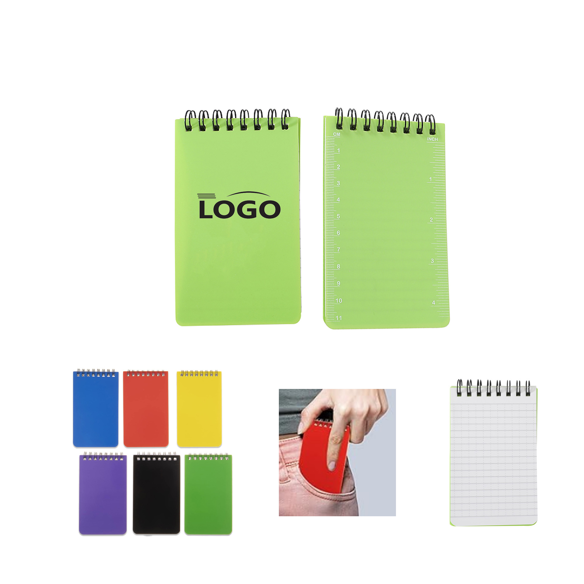 3" x 5" Pocket Spiral Notebook 2