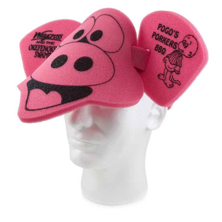 Pig Head Band Hat 9