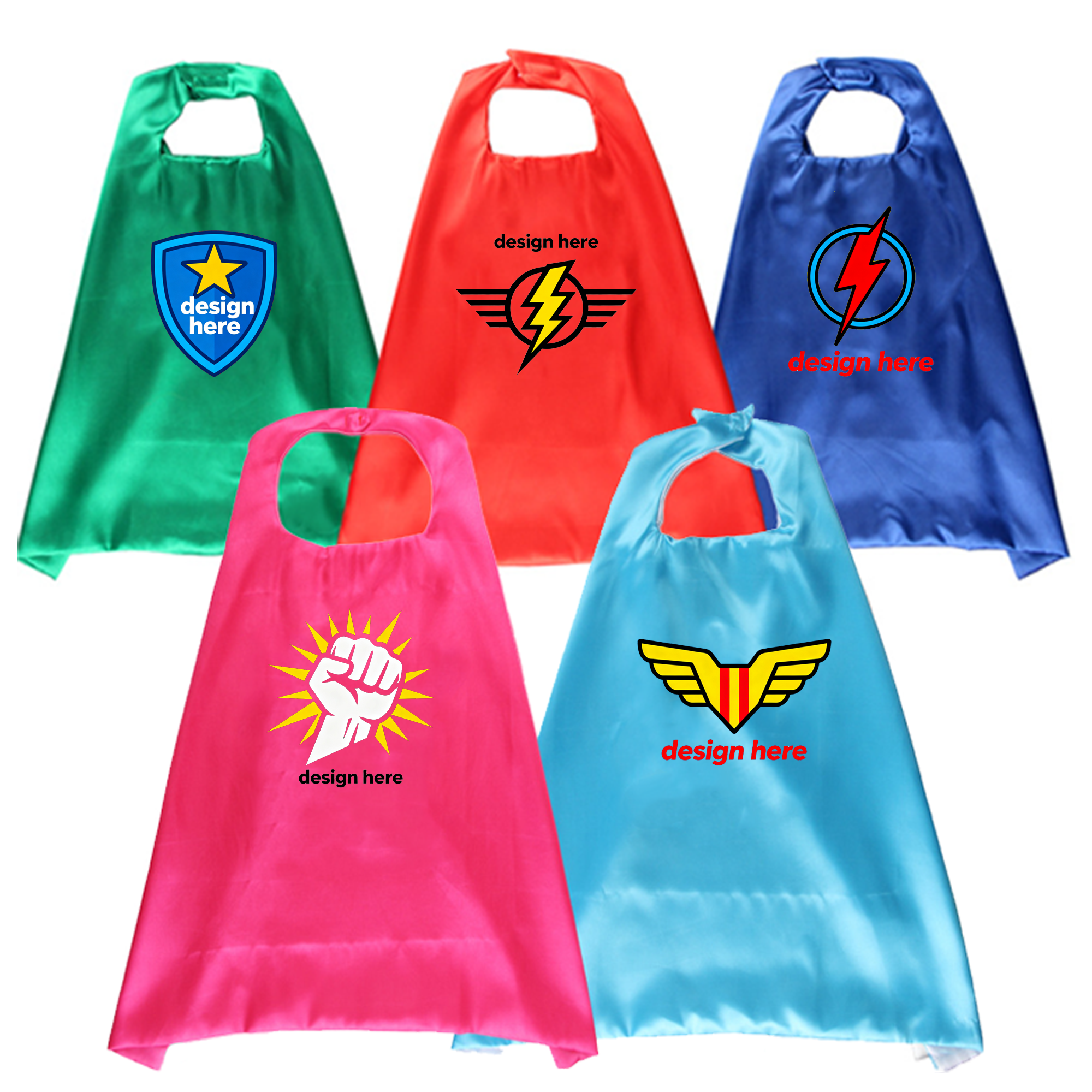 Children's Role Play Cape and Mask Set for Halloween & Parties 2