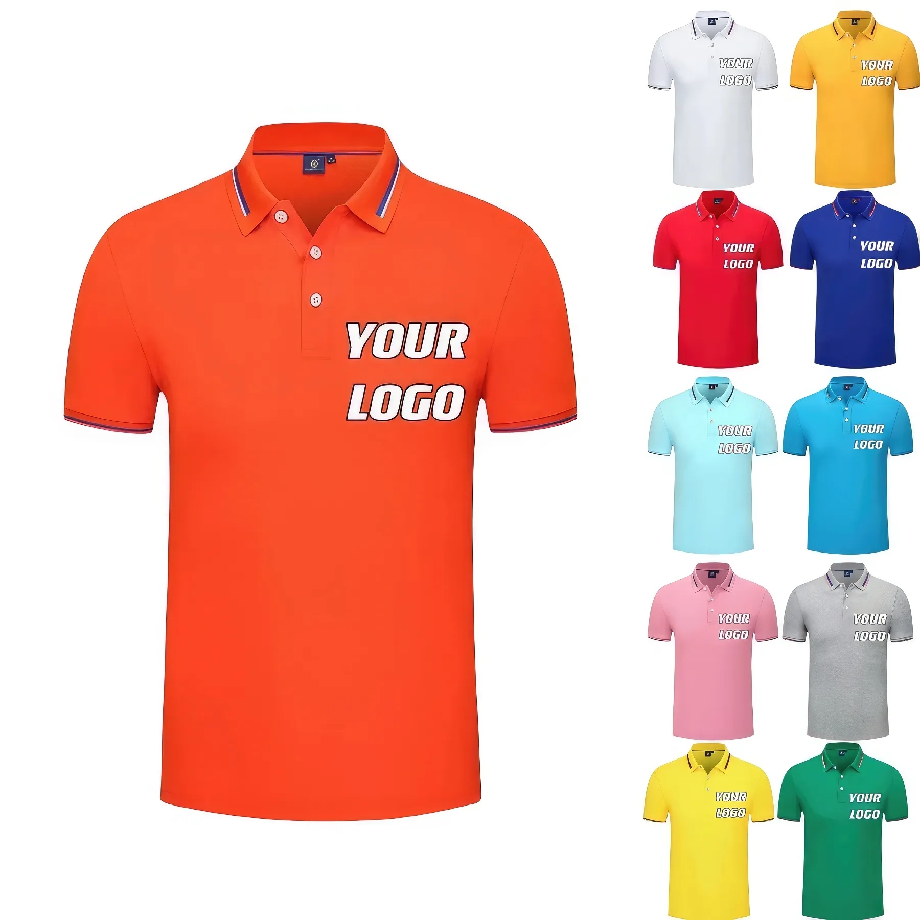 Modern Fit Short Sleeve Polo Shirt 2