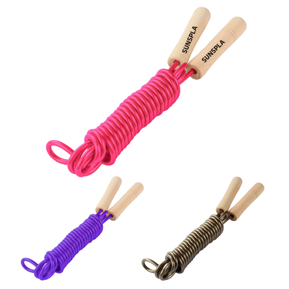 110" Wooden Handle Jump Rope 4
