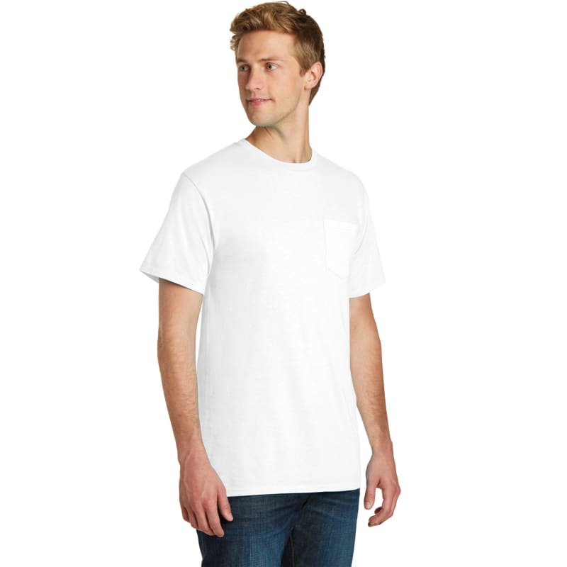 Port & Company Beach Wash Garment-Dyed Pocket Tee. 30
