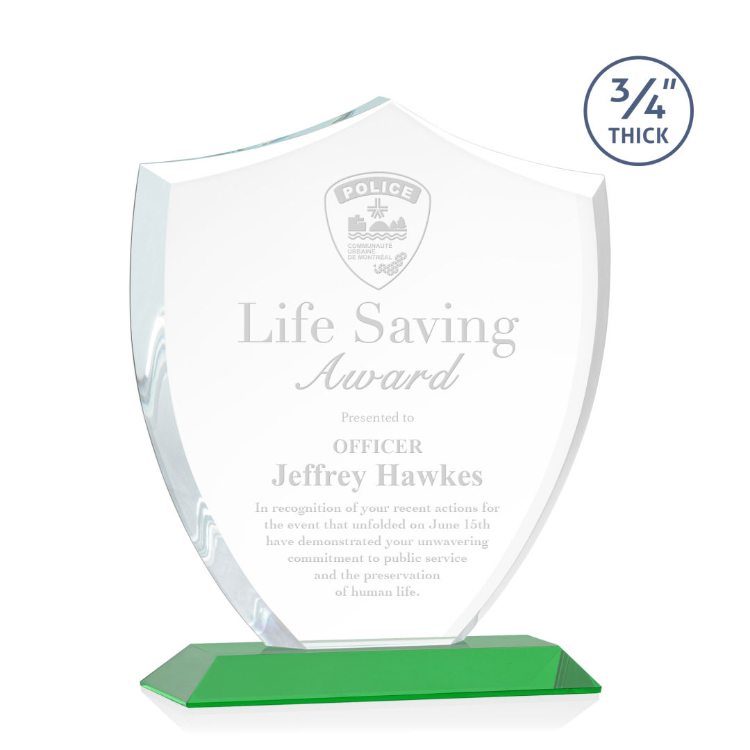 Scudo Shield Award - Green 2
