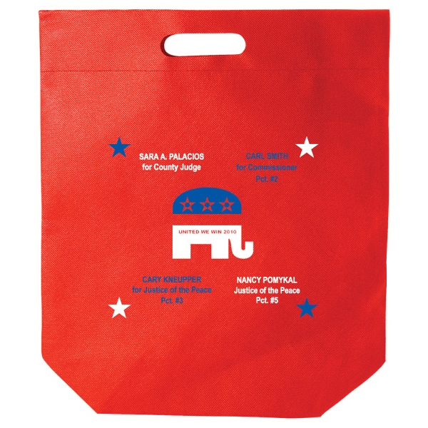 Reusable Die Cut Handle Bag 1