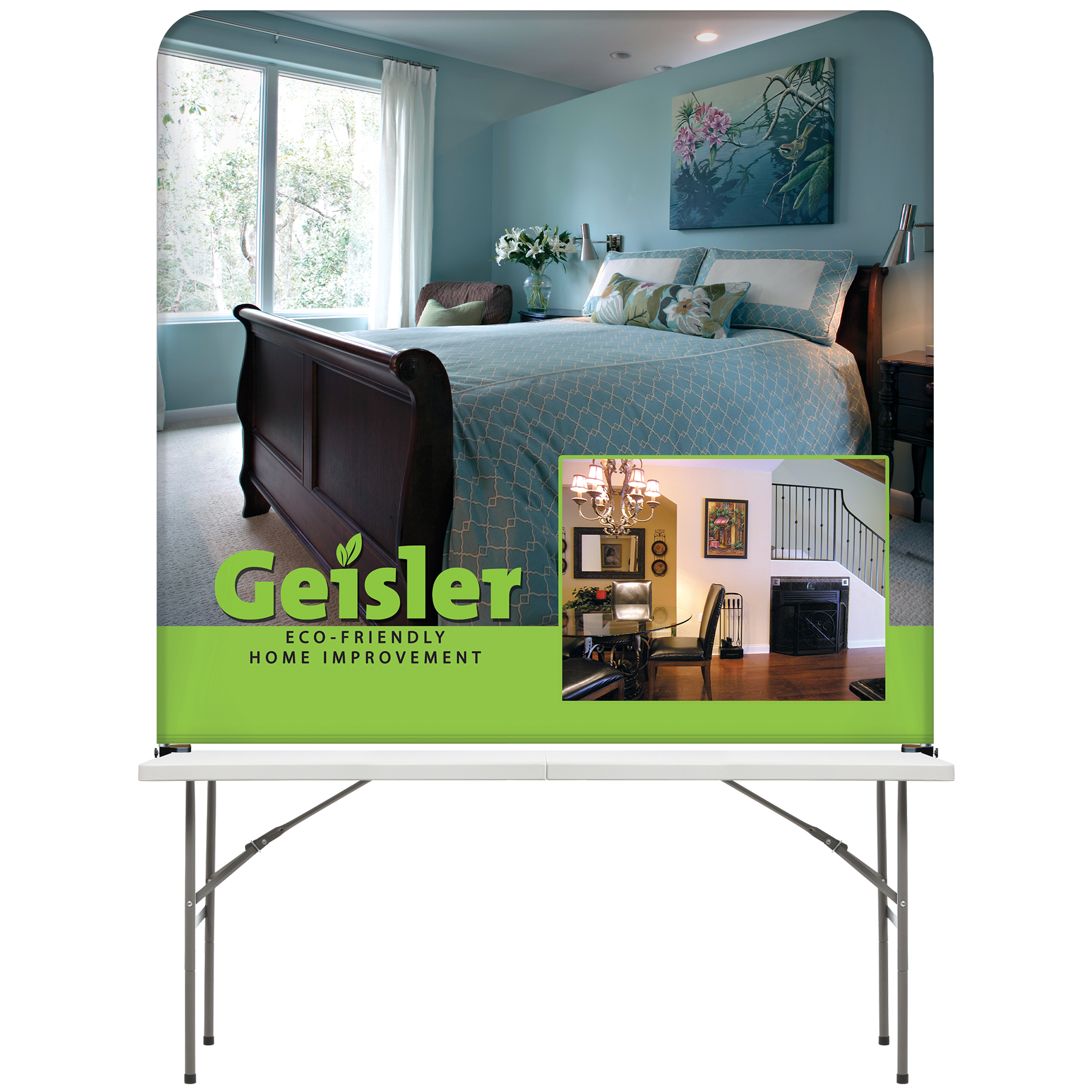 6' Table Top Hardware & Large Banner Kit 9