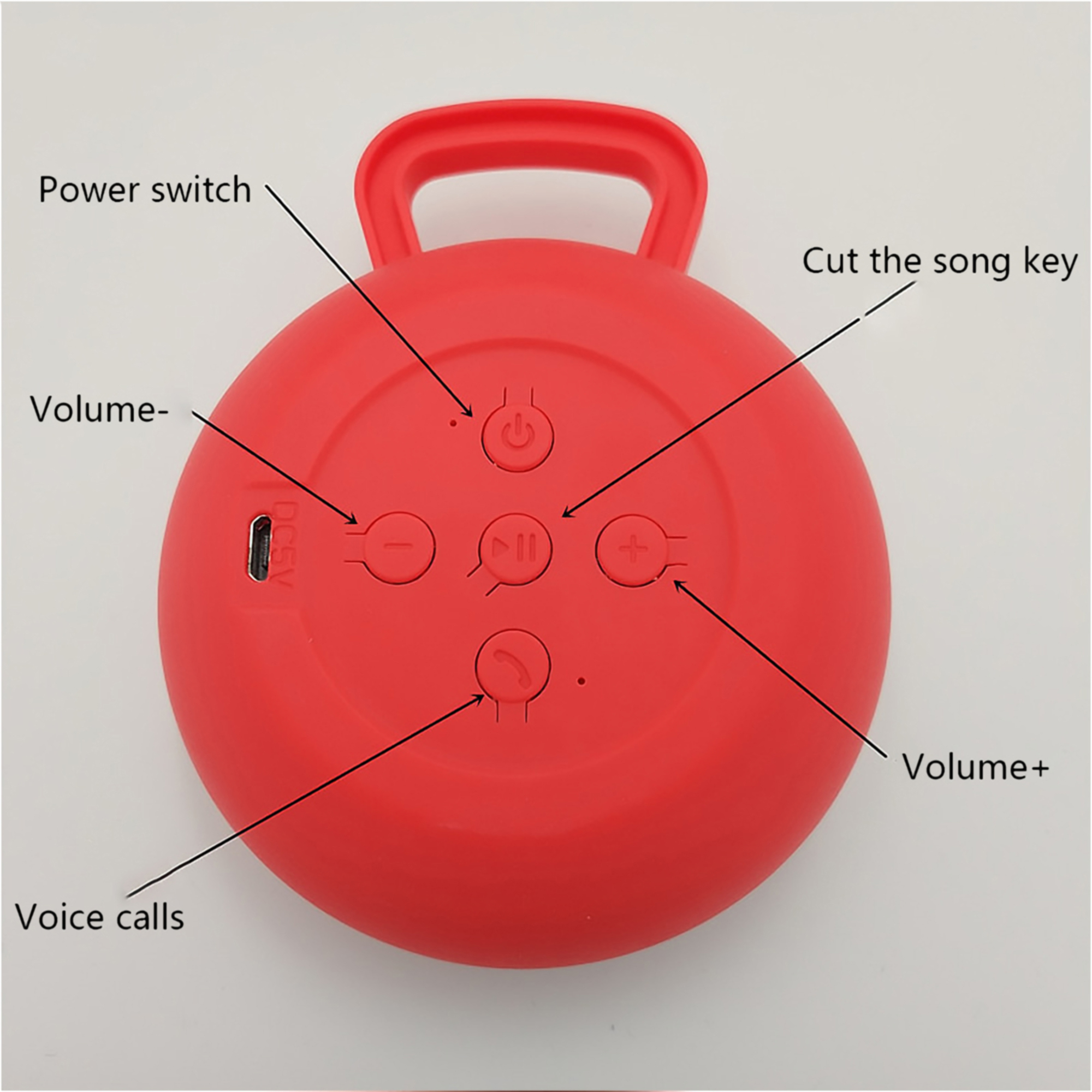 Silicone Portable Bluetooth Speaker 4