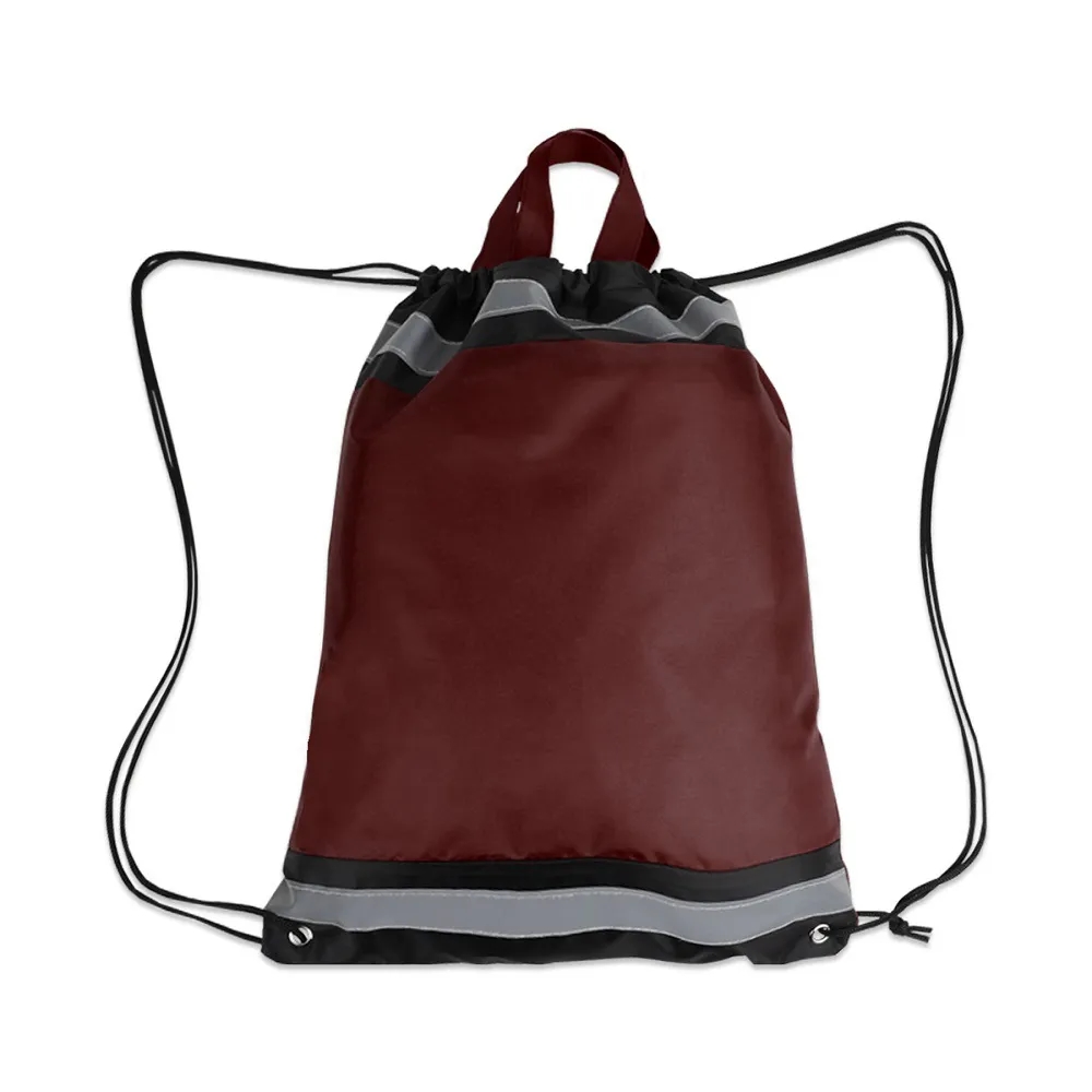 Polyester Reflective Drawstring Bag 6