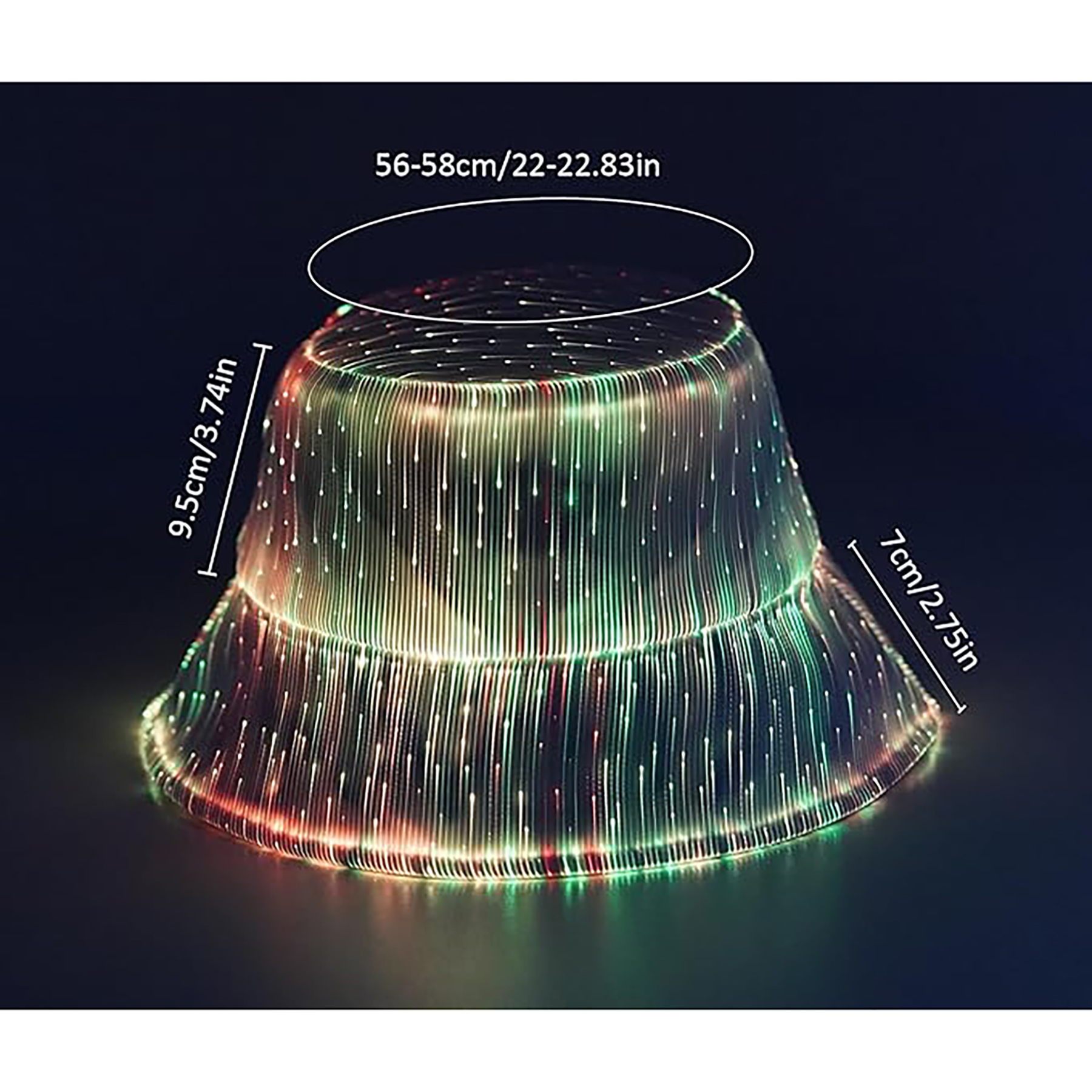 LED Carnival Bucket Hat 3