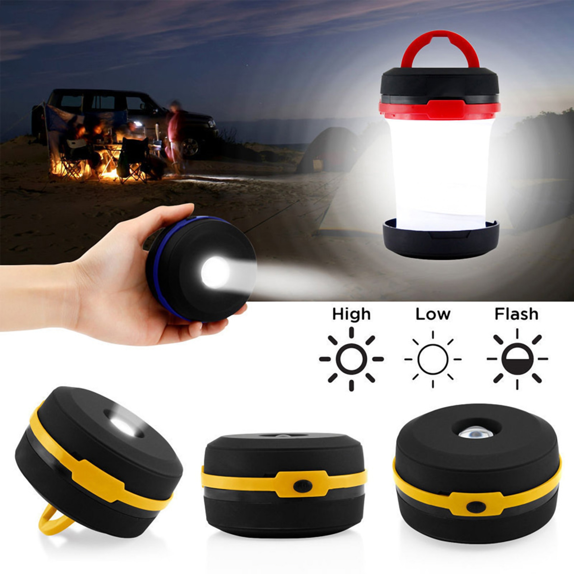 Collapsible Telescopic Camping Lantern 3