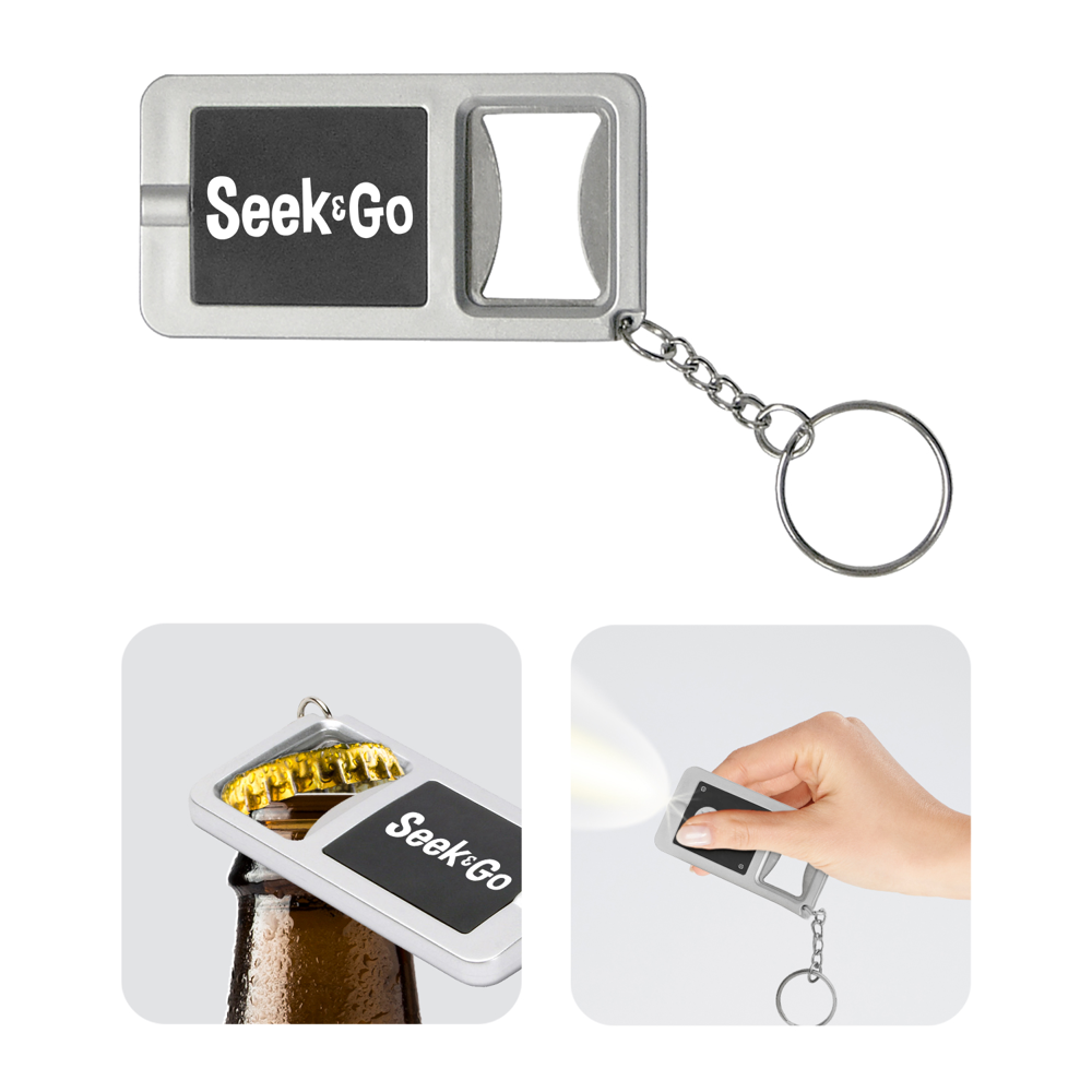 LED Bottle Opener Keychain