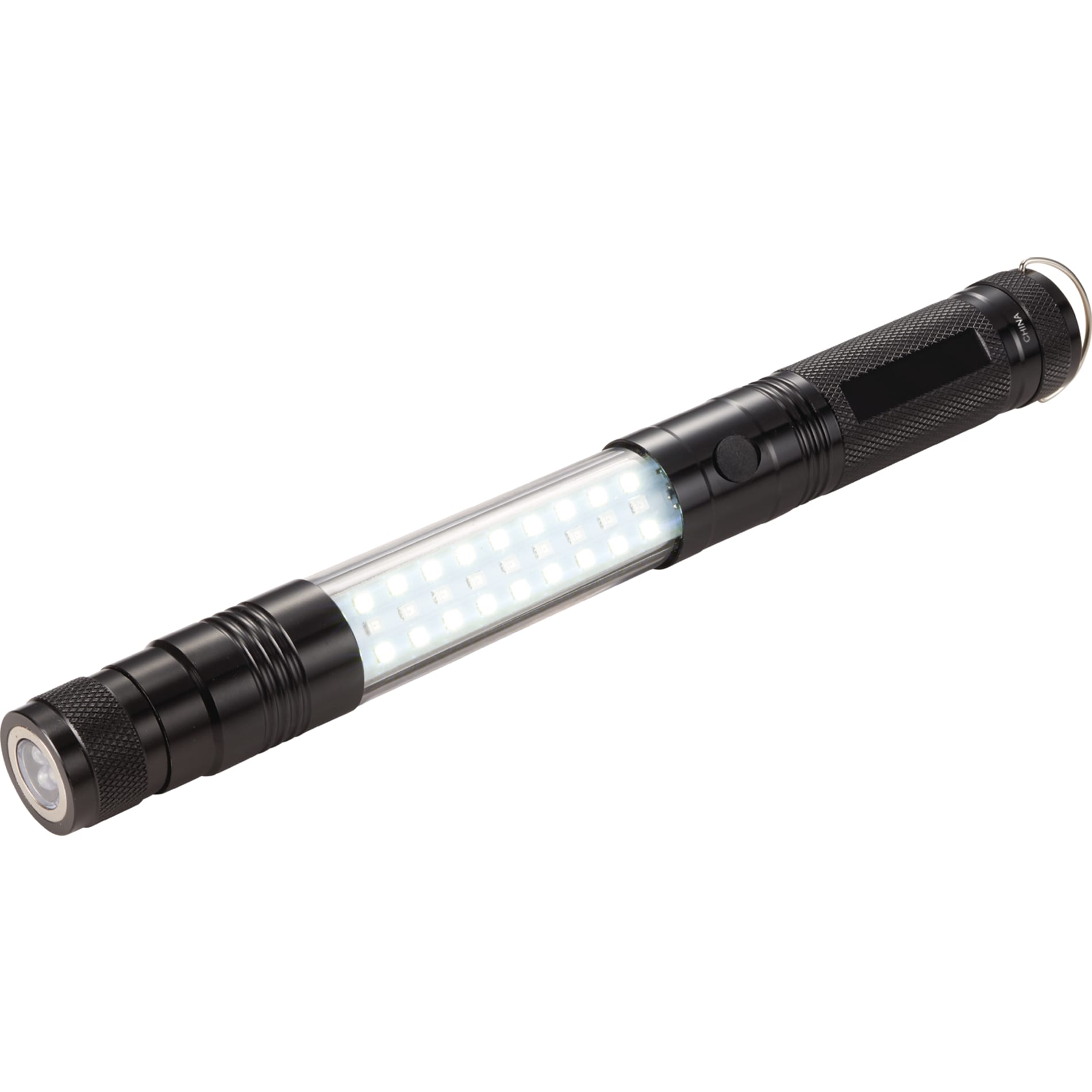Telescopic Magnetic COB LED Flashlight w/Sidelight 38