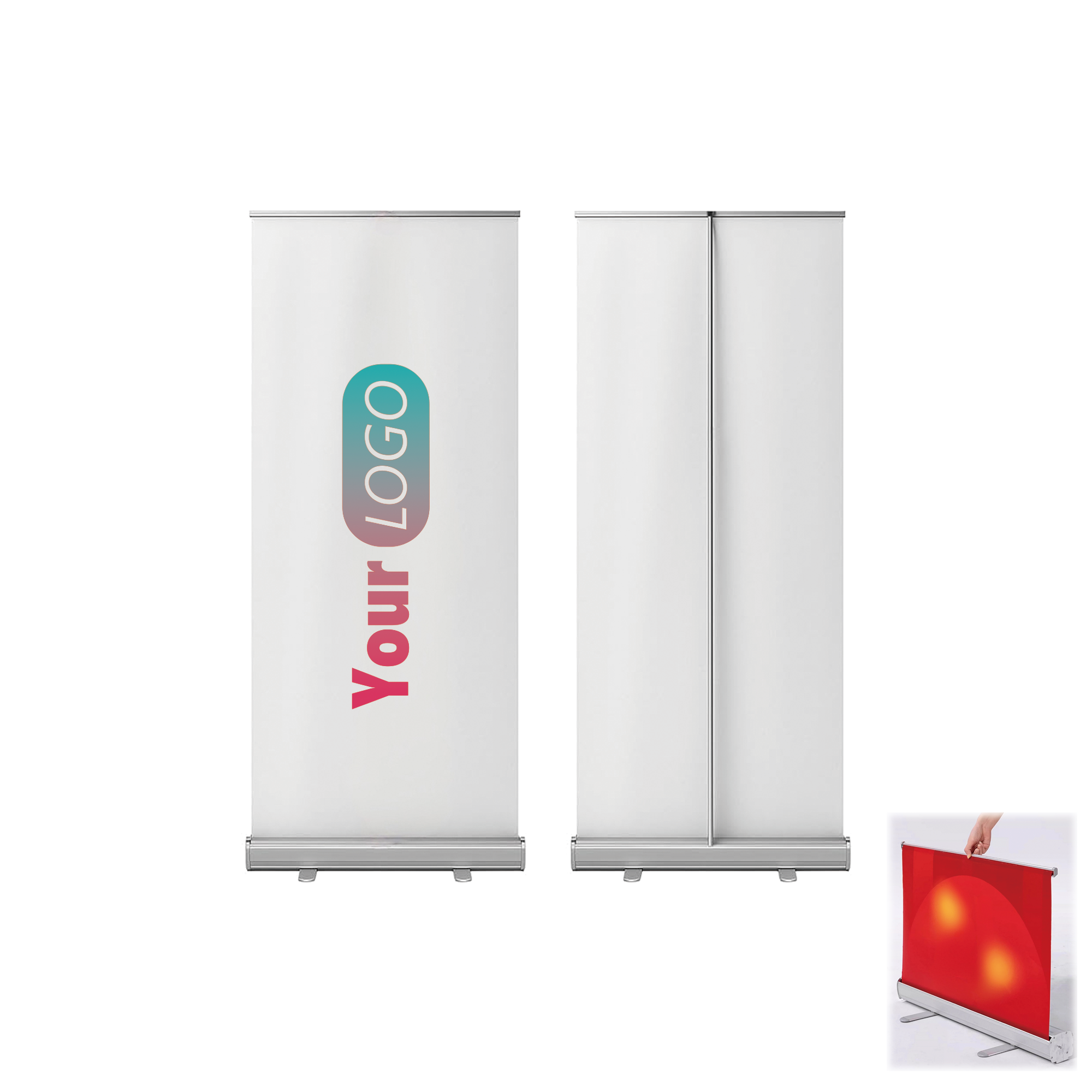 Custom Retractable Pull-Up Banners 2