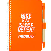 FSC® Mix 4" x 6" Pocket Spiral Notebook with Pen 34