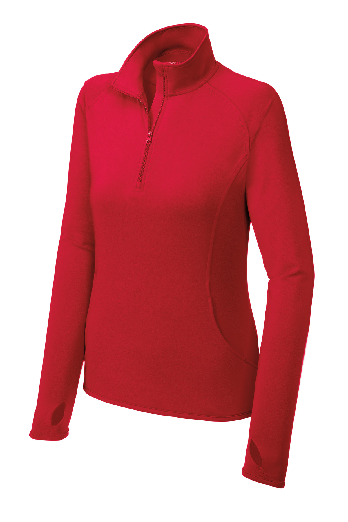 Sport-Tek® Women's Sport-Wick Stretch 1/4-Zip Pullover 12