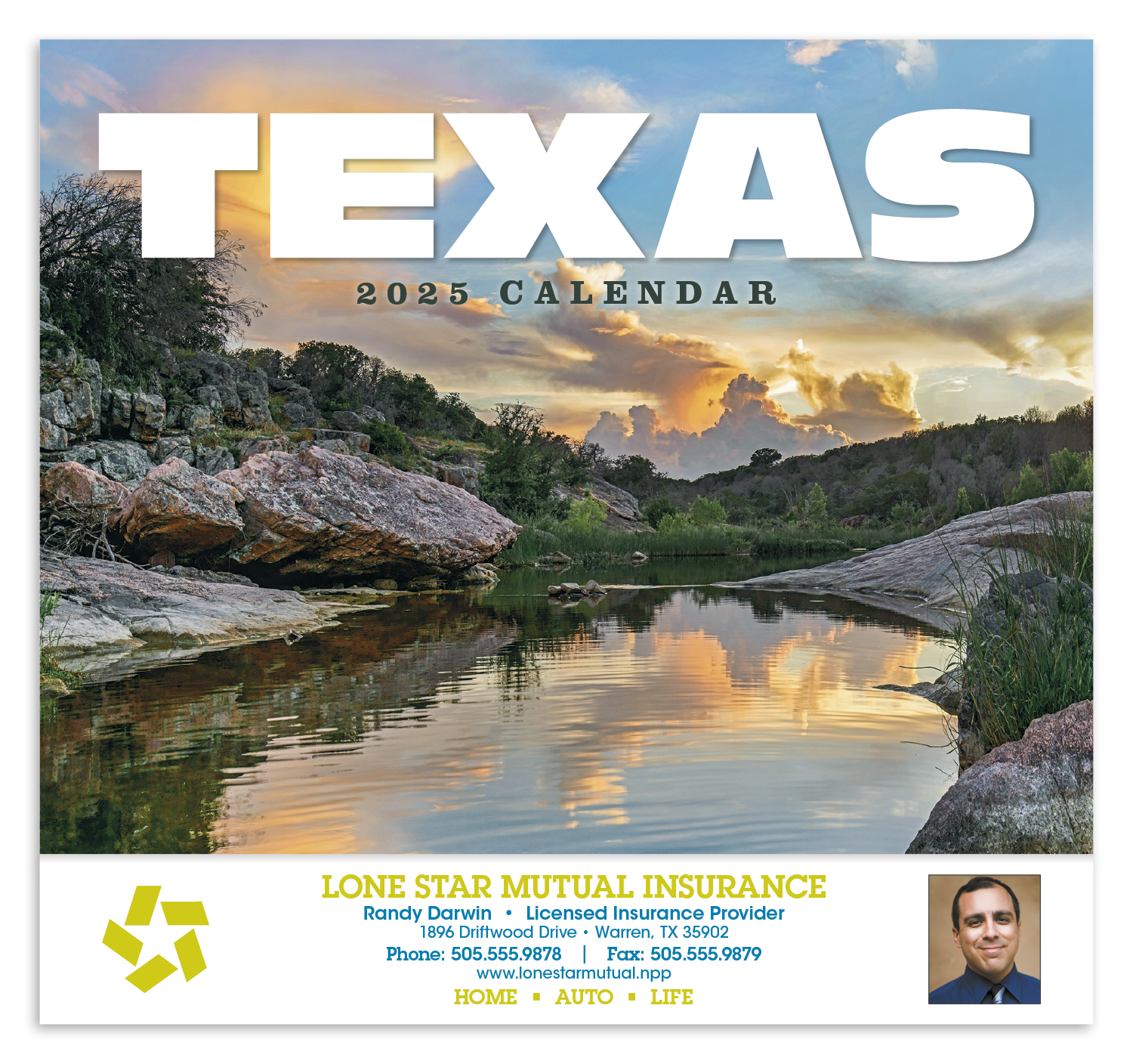 HotLine® Products Texas Appointment Calendar - Stapled 7
