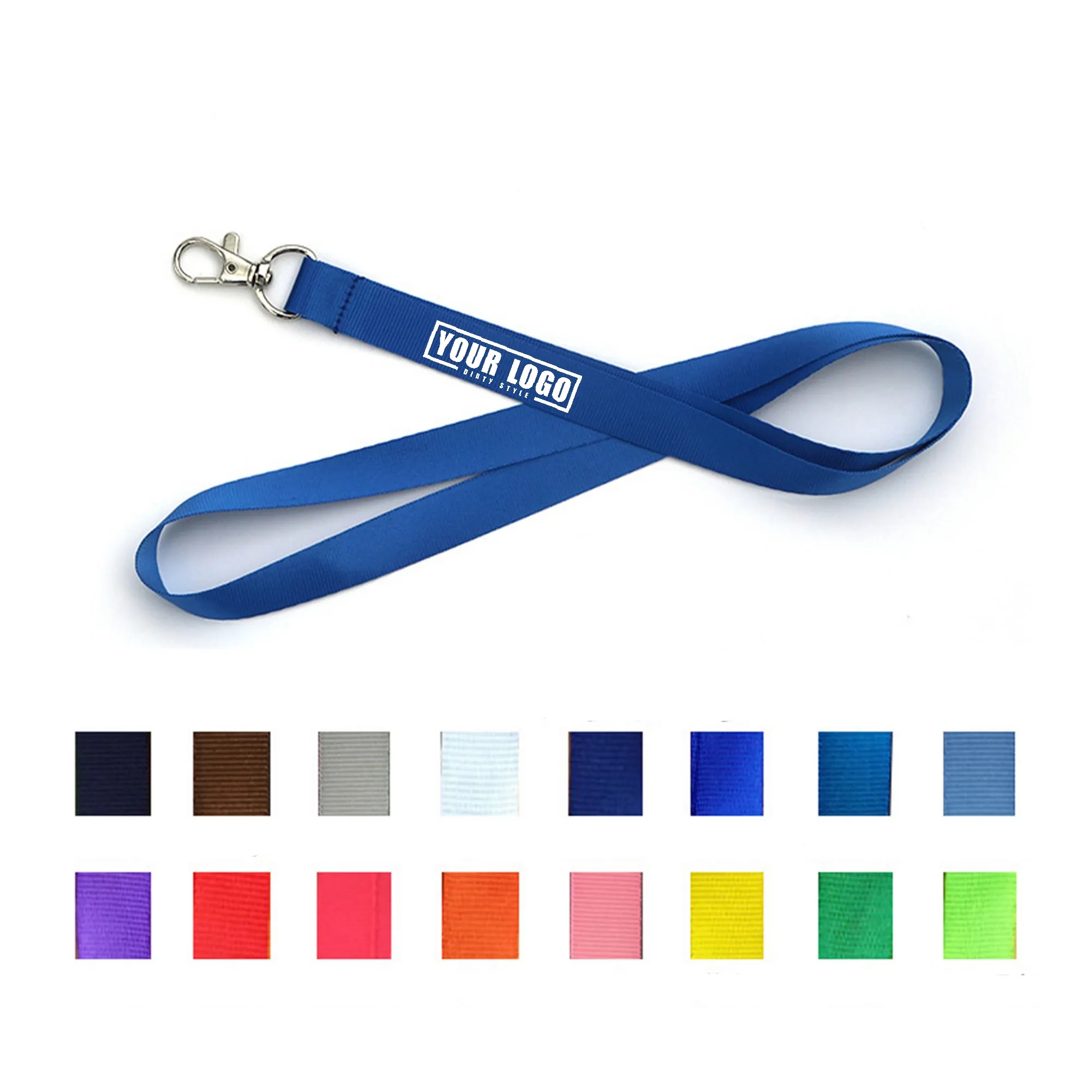 MOQ 100PCS Full Color Dye-Sublimated Lanyard 3