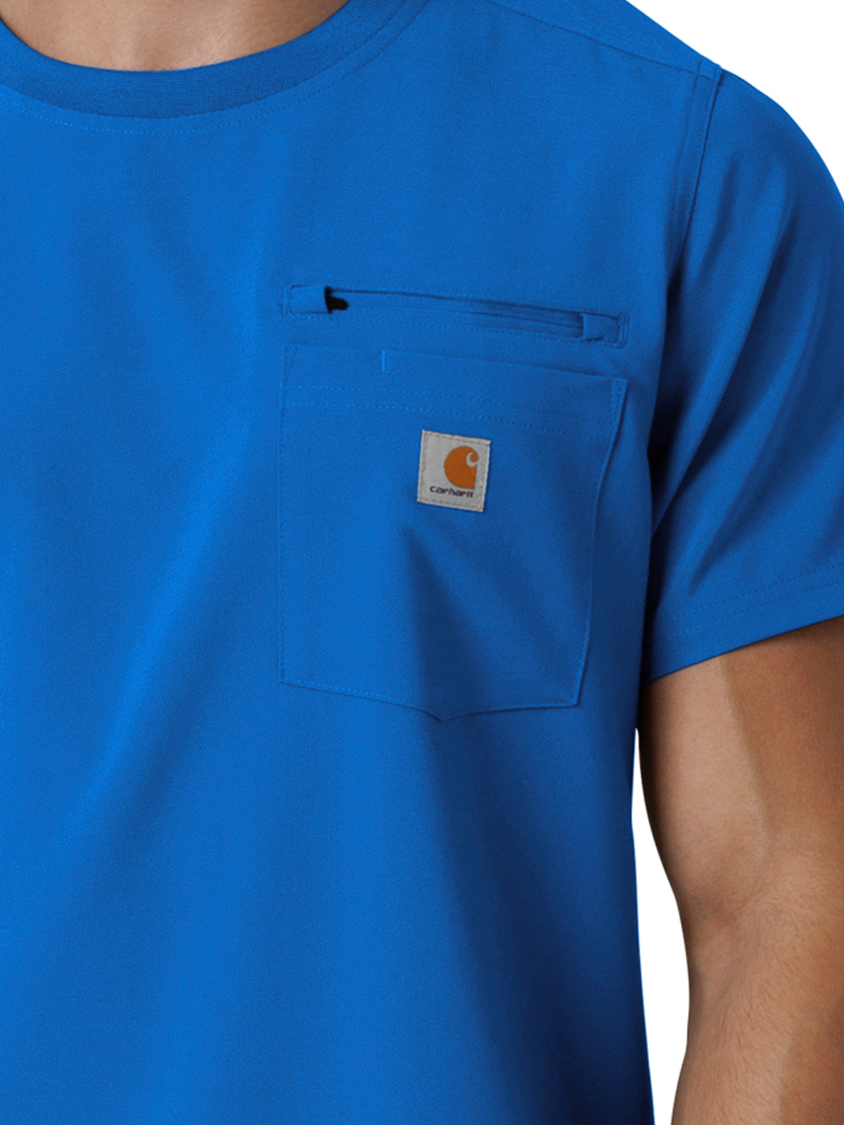 Carhartt Scrubs - Force Cross-Flex - Men's Two-Pocket Crew Neck Scrub Top 12