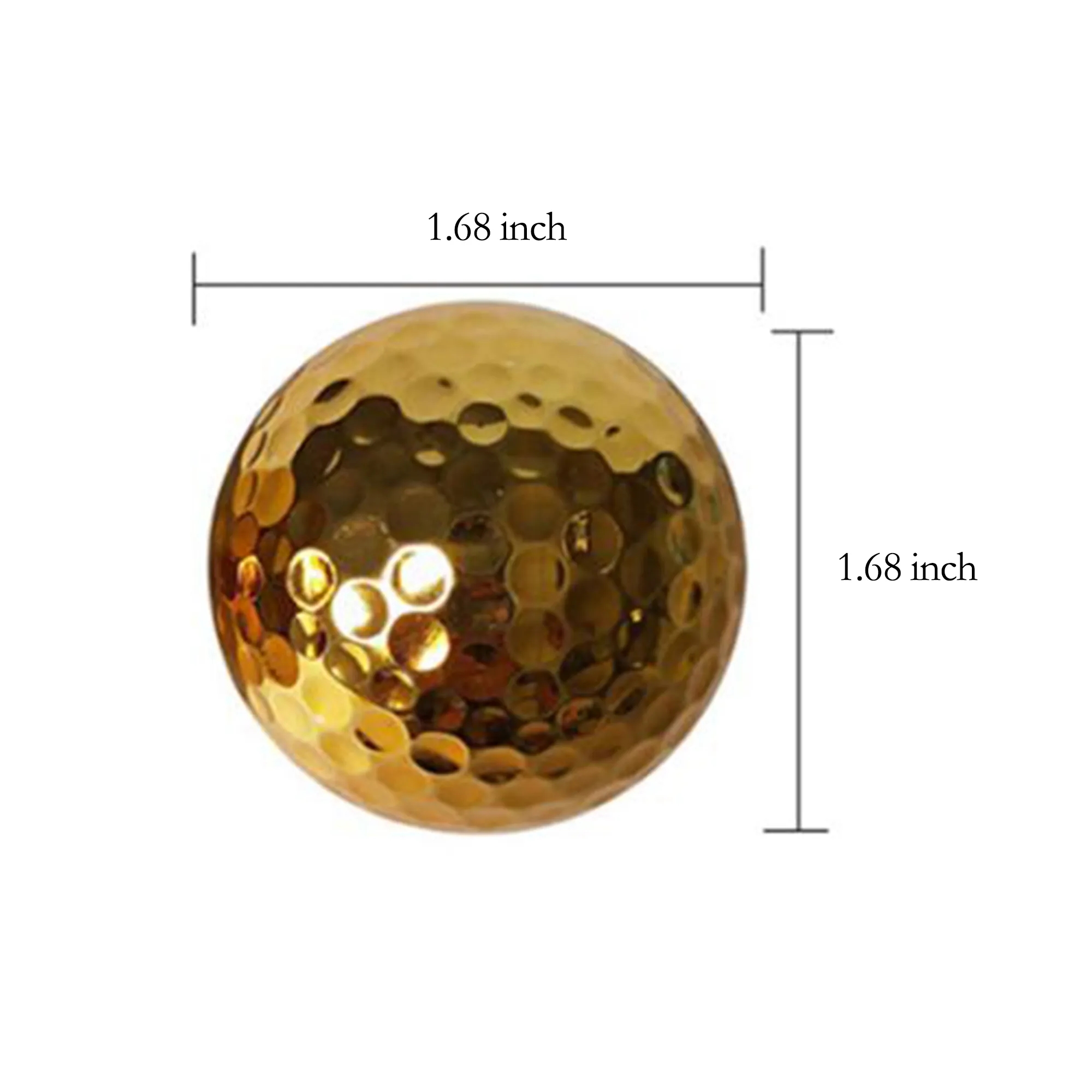 Electroplating Golf Ball MOQ 50 2