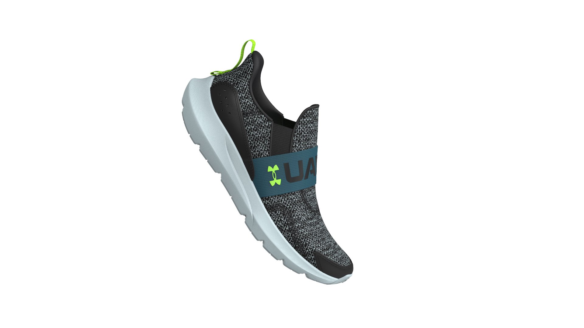 UA Surge 3 Slip Boys' Pre-School Running Shoes 3