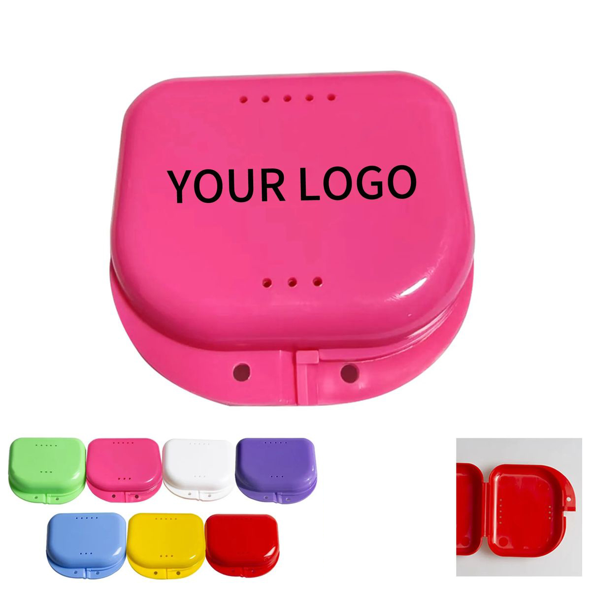 Plastic Retainer Storage Case with Airflow Design 3