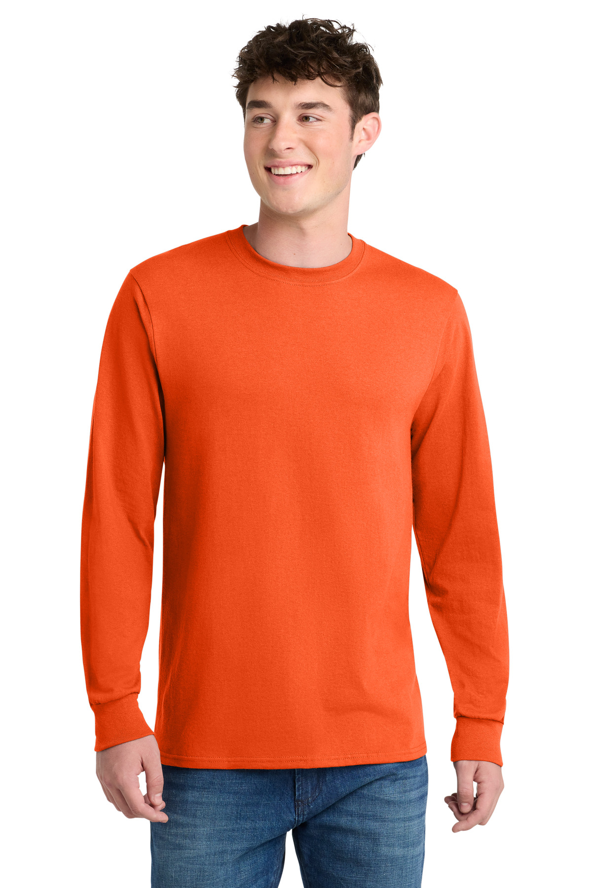 Port & Co Tall Long Sleeve Core Blend Tee. PC55LST 9