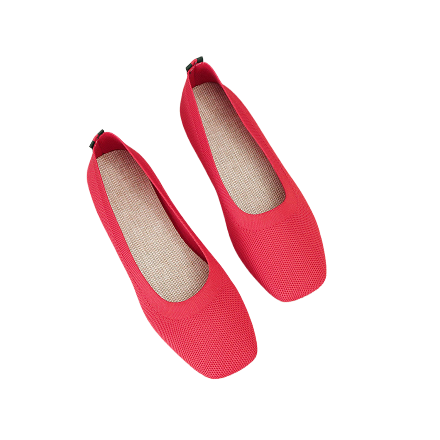 Women's breathable design knitted flats 8