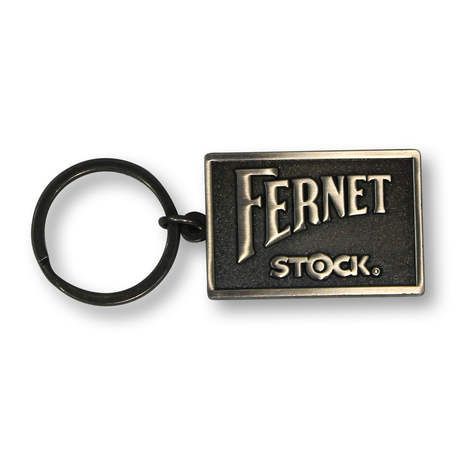 Die Cast Zinc Keychain 1.5"x 1 1/8" x 1/8"