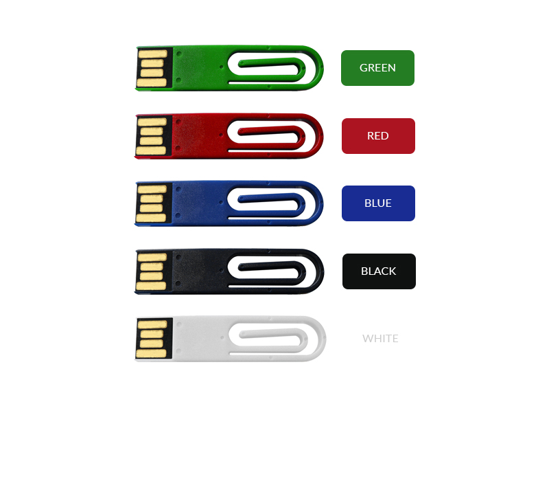Paper Clip USB Flash Drive, 64MB 13