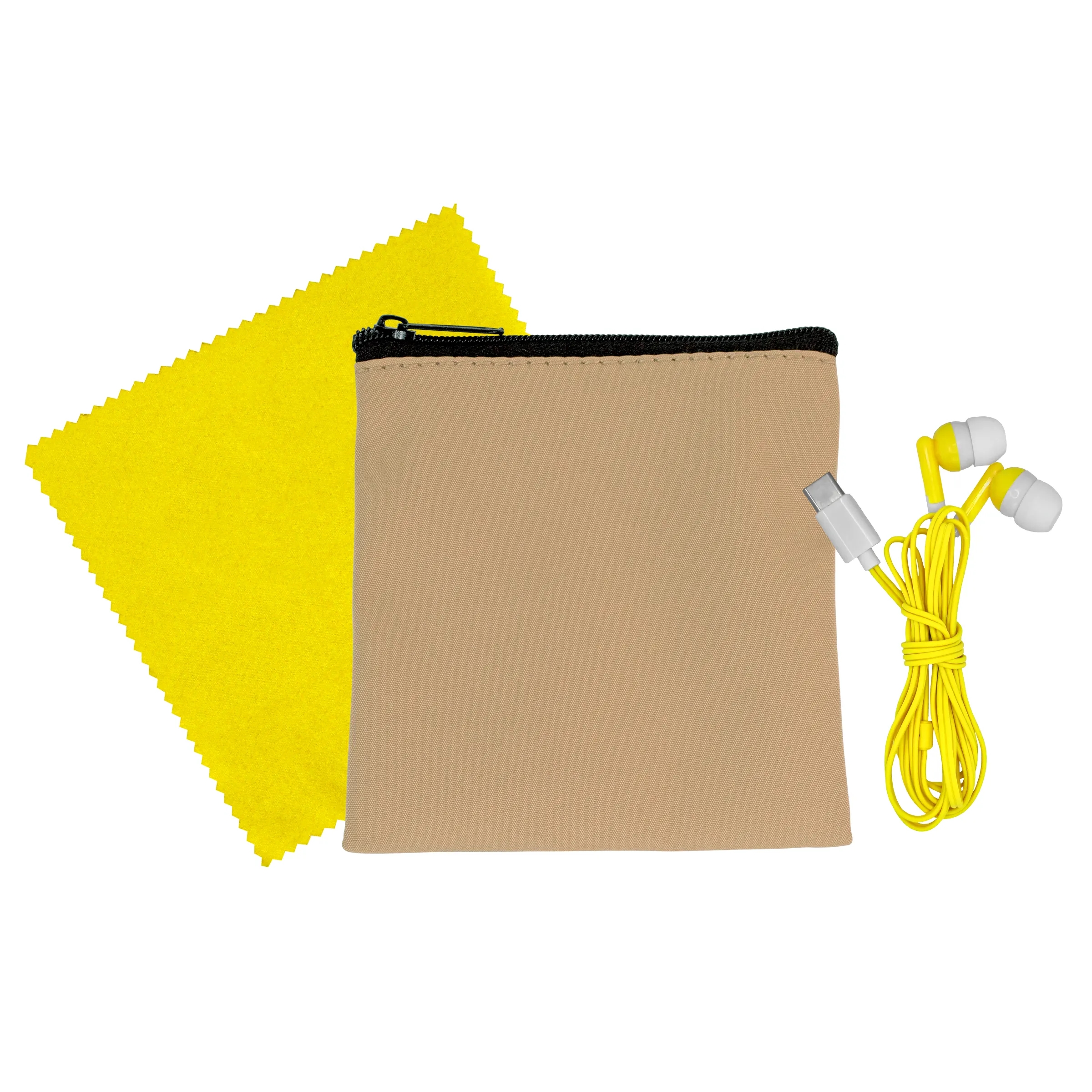 Executive Cloth & Ear Bud Set 10
