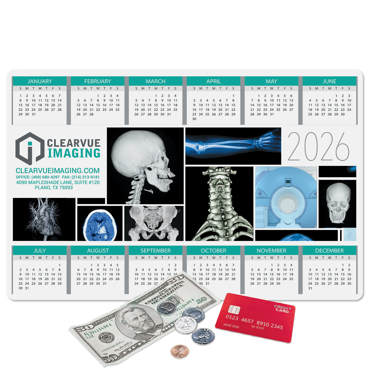 Vynex Barely There Ultra Thin Counter Mat-11"x17"x.020"