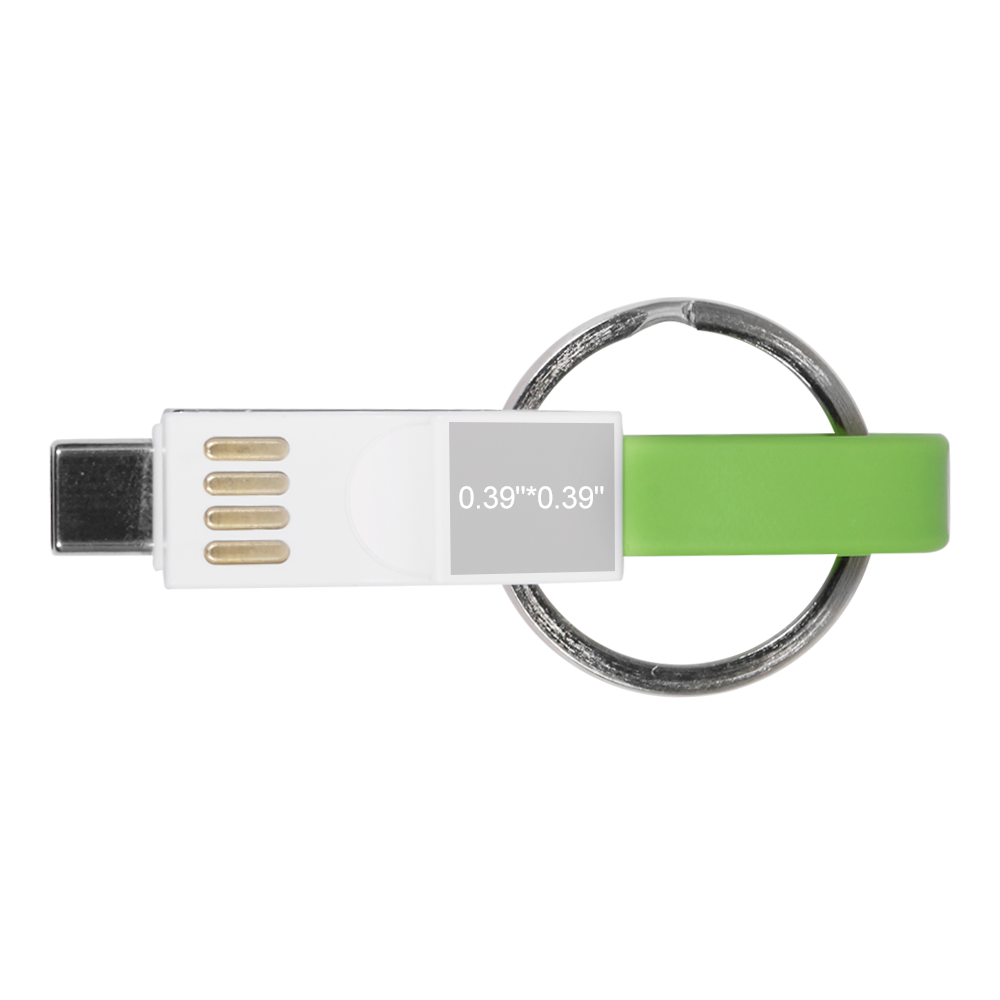 Carol Stream 3-in-1 Key Ring Charging Cable