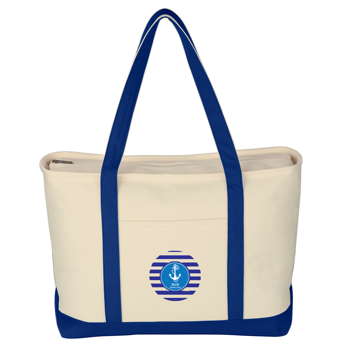 Large Starboard Cotton Canvas Tote Bag, custom tote bag with logo imprint 54