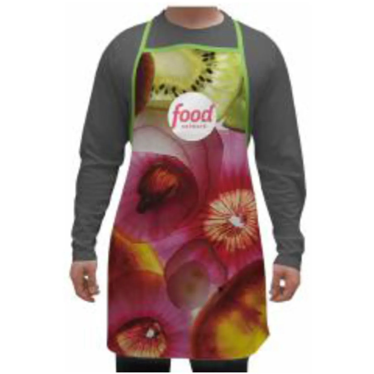 Sublimated Polyester Bib Apron with contrast trim, 25x31 2