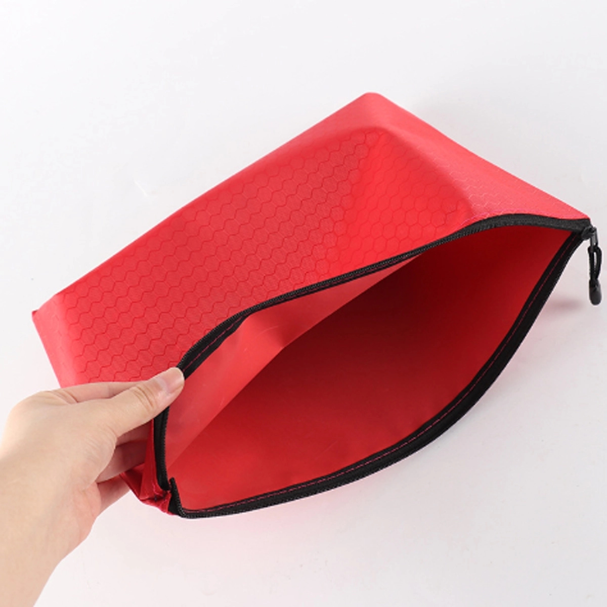 A4 Waterproof PVC Zipper Bag 1