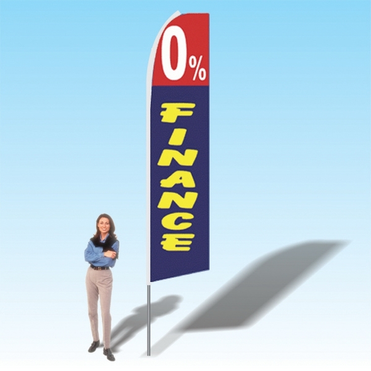 15FT 0 Percent Finance Advertising Banner Flag 2
