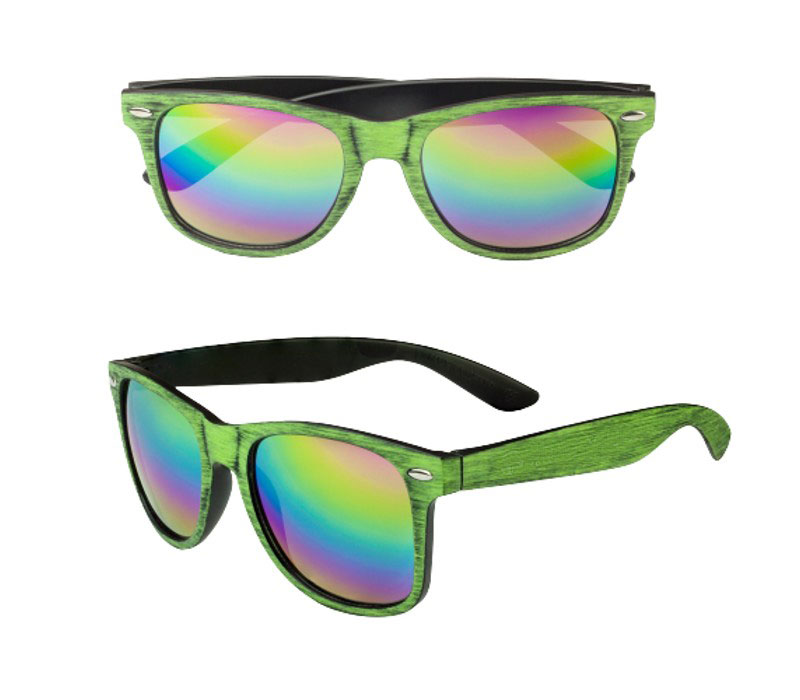 Reflector Mirror Lenses Plastic Sunglasses 6