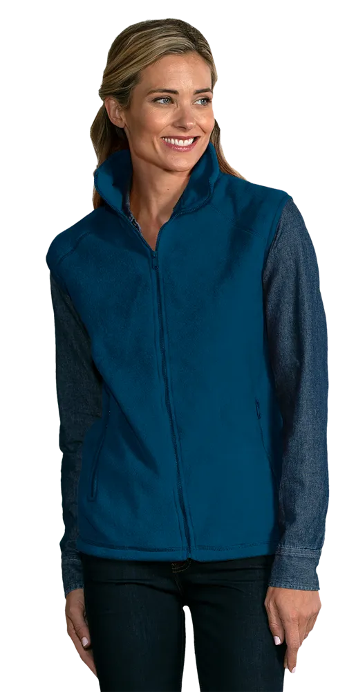 Adult Micro Fleece Zip Front Vest 72