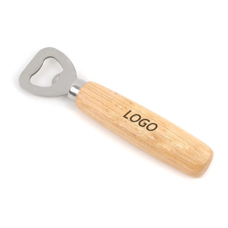 Wooden Handle Bottle Opener 2