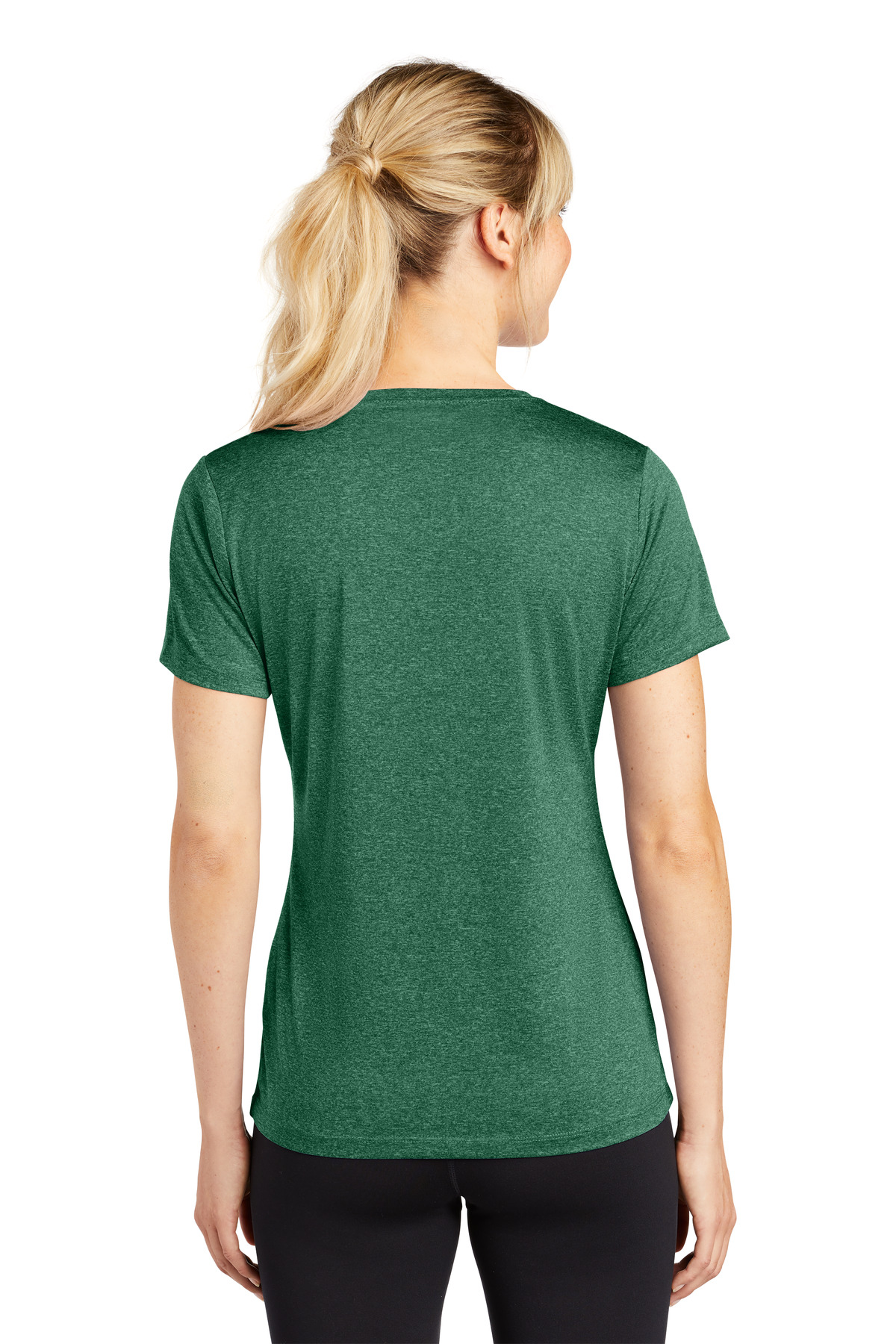 Sport-Tek Women's Heather Contender Scoop Neck Tee. LST360 27