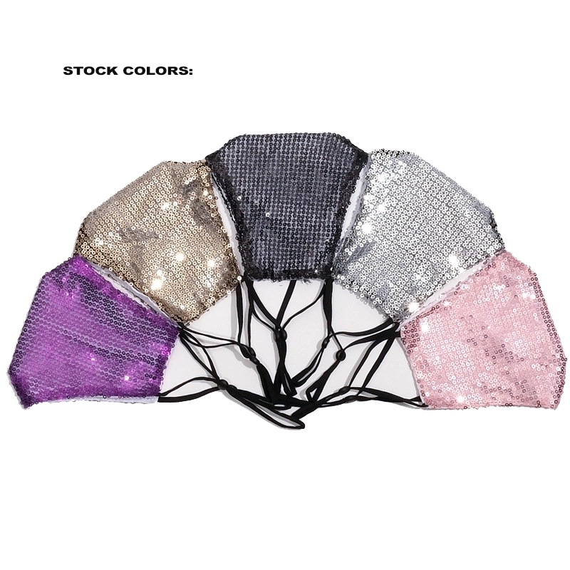 Sequin Face Mask 9