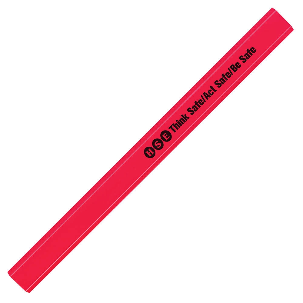 Fluorescent Finish Carpenter Pencil 13
