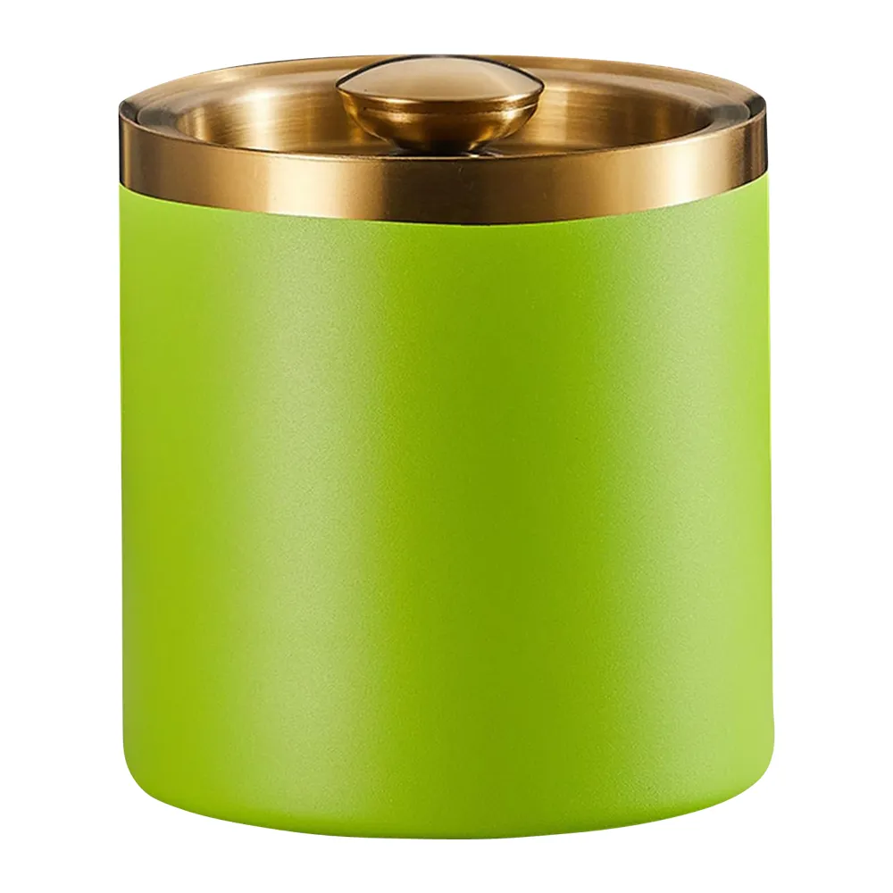 Stainless Steel Ice Bucket with Lid 8